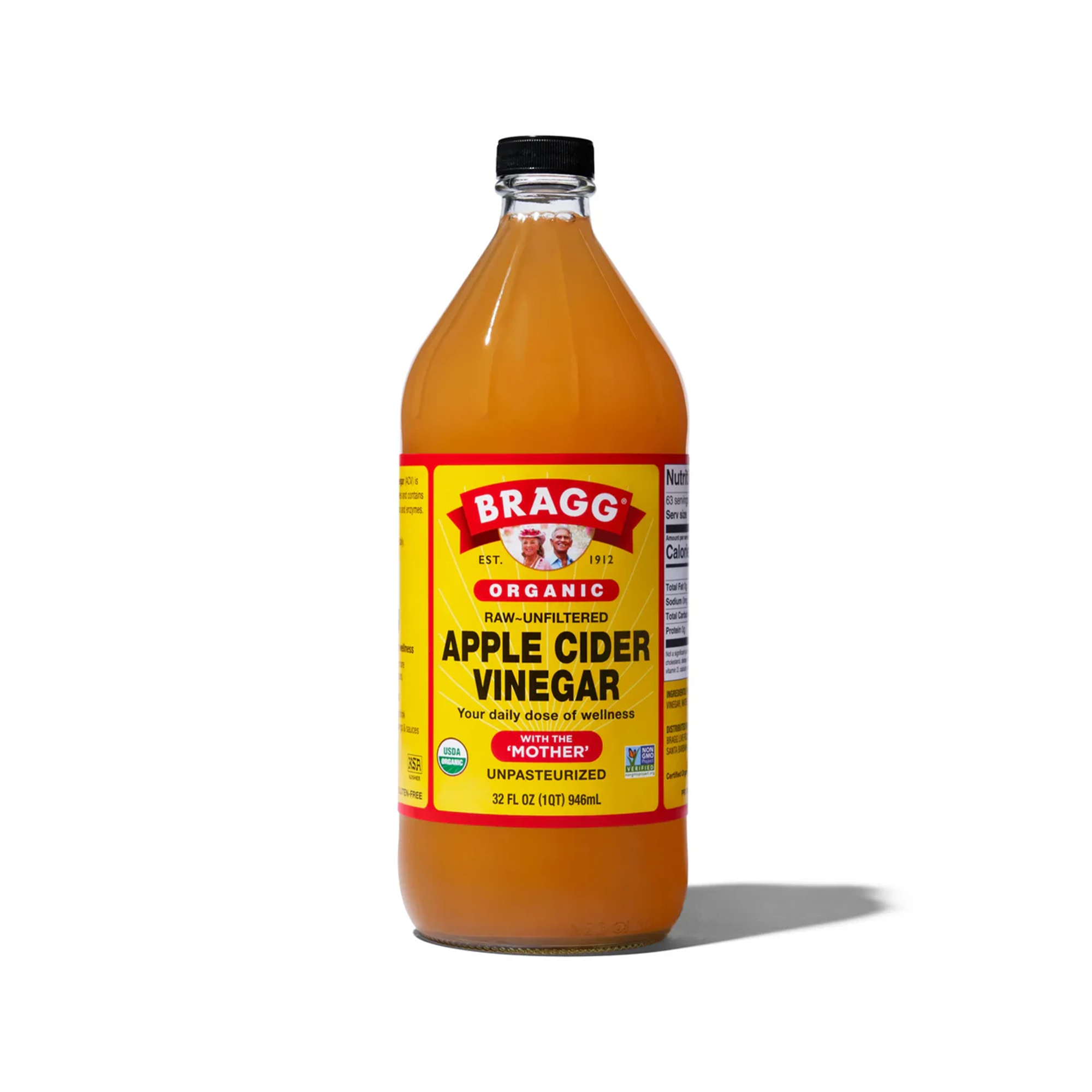 Bragg Organic Apple Cider Vinegar - Raw & Unfiltered 946 ML